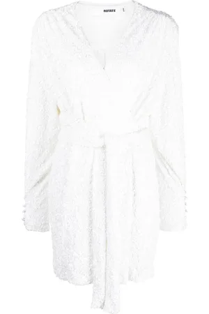 ROTATE Robe cache-cœur Samantha à sequins