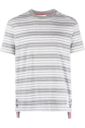 Thom Browne T-shirt en coton à rayures
