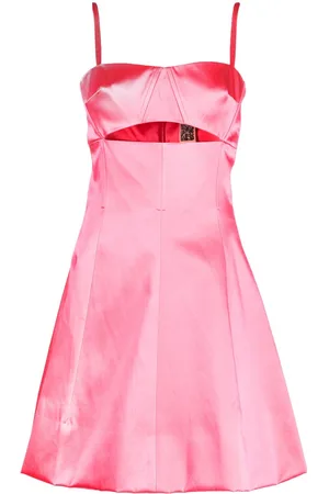 Patou Robe courte à fini satiné