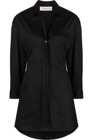 BLANCA Robe-chemise Catalpa en coton