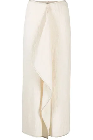 Nanushka Jupe mi-longue à design drapé