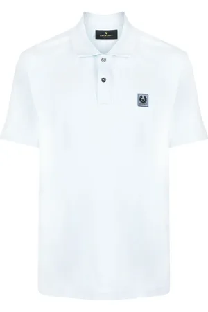 Belstaff Polo en coton à détail de logo