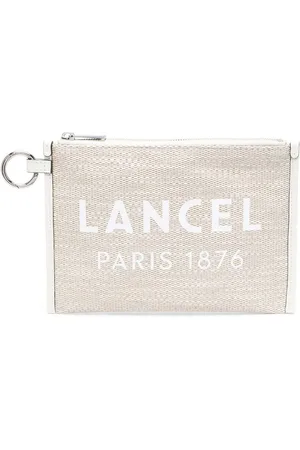 LANCEL Pochette à logo imprimé