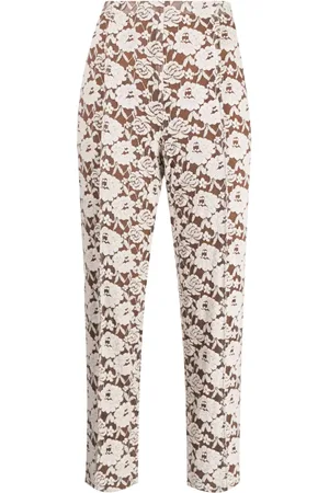 REJINA PYO Pantalon Nancy à fleurs en dentelle