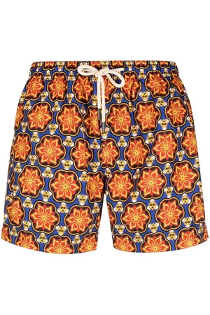 PENINSULA SWIMWEAR Short de bain à imprimé géométrique