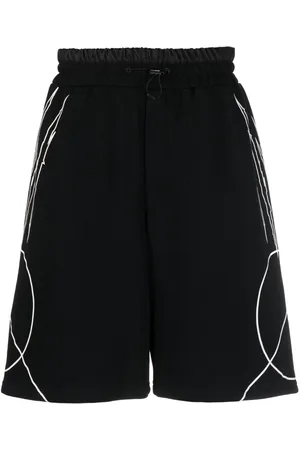 Philipp Plein Short Scratch à taille élastiquée