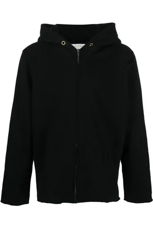 Les Tien Hoodie en coton à fermeture zippée