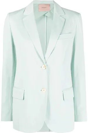 Twin-Set Blazer droit à design uni
