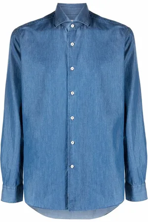 Xacus Chemise à effet jean