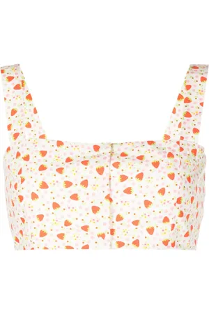 BATSHEVA Blouse imprimée à bretelles