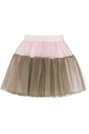 Il gufo Jupe bicolore en tulle