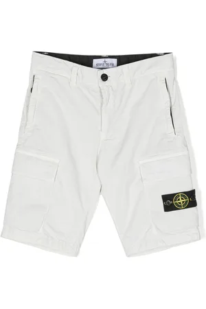Stone Island Short cargo à patch logo