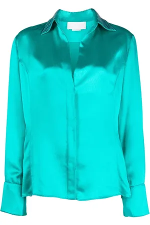 GENNY Chemise satinée à détails de clous