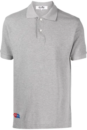 Comme des Garçons Polo en coton à logo appliqué