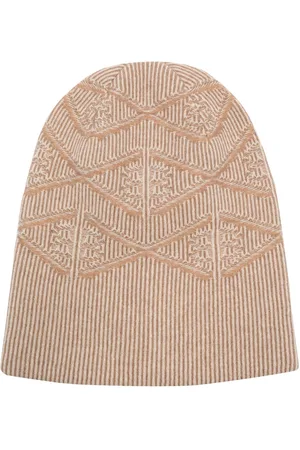 Barrie Bonnet en cachemire à logo