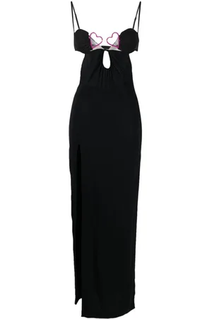 Nensi Dojaka Robe longue à design sans manches