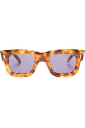 CUTLER & GROSS Lunettes de soleil à effet écaille de tortue