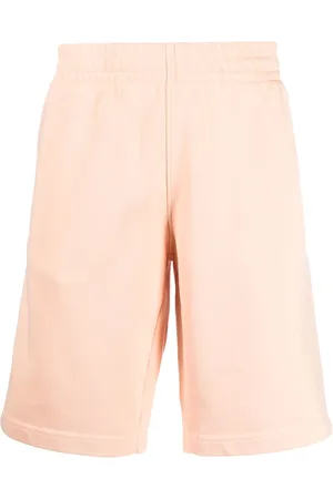 Maison Kitsuné Short en coton à patch logo