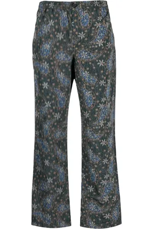 Soulland Pantalon droit à fleurs
