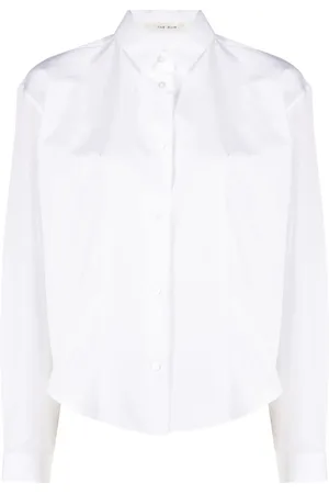 The Row Chemise en coton à manches longues