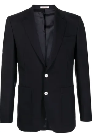 Fursac Blazer texturé en laine vierge