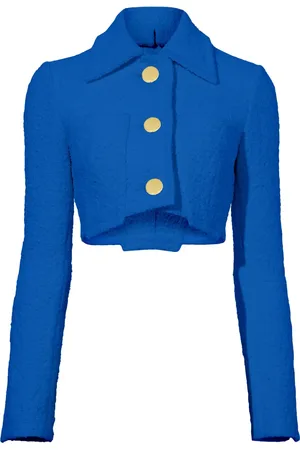 Proenza Schouler Veste en tweed à coupe crop
