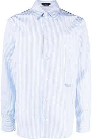 VERSACE Chemise Nautical Barique à rayures