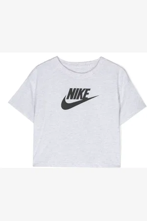 Nike T-shirt crop à logo imprimé