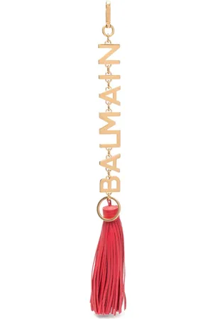 Balmain Porte-clés à breloque logo