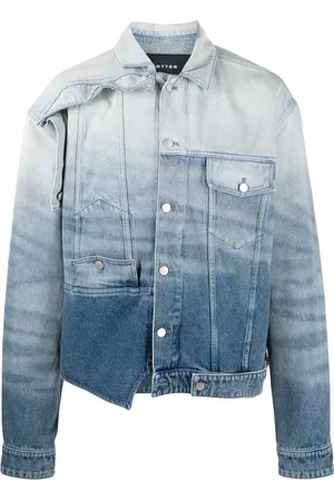 Botter Veste en jean effet délavé
