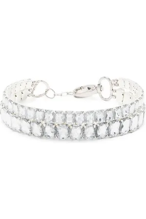 Atu Body Couture X Shir Fine Jewelry collier ras-du-cou à ornements en cristal