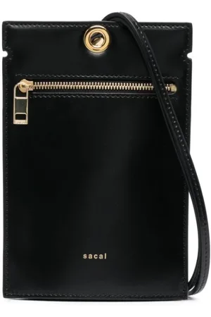 SACAI Sac porté épaule en cuir