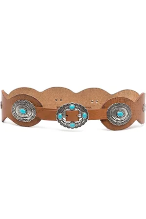 FORTELA Ceinture en cuir à détails gravés