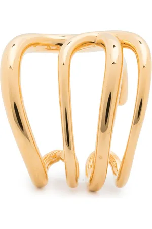 CHARLOTTE CHESNAIS Bague Daisy en argent à finition plaquée