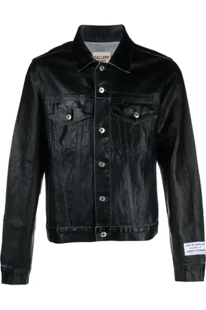 GALLERY DEPT. Veste en jean Andy à logo brodé