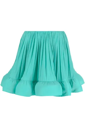 Lanvin Minijupe évasée à volants