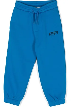 Kenzo Pantalon de jogging à logo brodé
