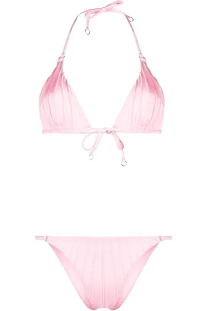 Noire Swimwear Bikini à fronces