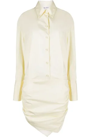 The Attico Robe-chemise Hatty à coupe courte