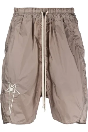 Rick Owens Short à logo brodé