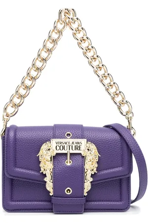 VERSACE Sac porté épaule à boucle baroque