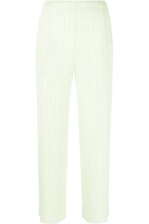 PLEATS PLEASE ISSEY MIYAKE Pantalon court à design plissé