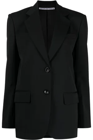 Alexander Wang Blazer en laine à simple boutonnage