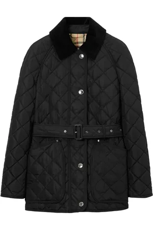 Burberry Veste matelassée à broderies