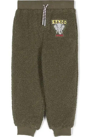 Kenzo Pantalon de jogging à patch logo