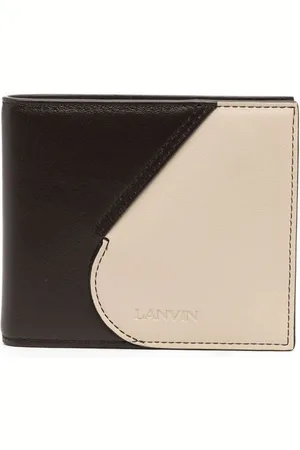 Lanvin Portefeuille pliant à design bicolore