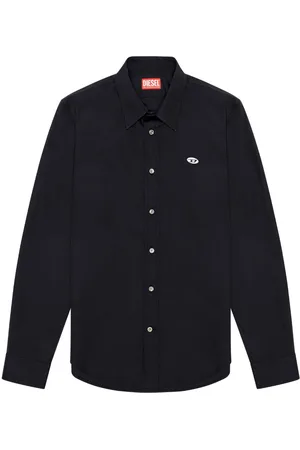 Diesel Chemise à logo appliqué