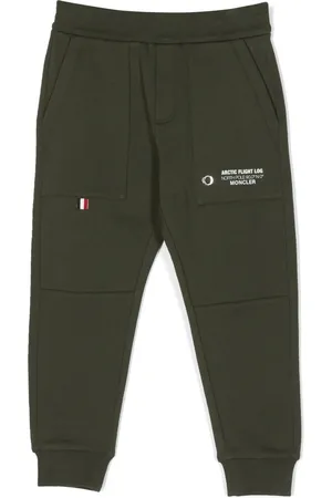 Moncler Pantalon de jogging à imprimé graphique