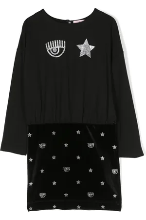 Chiara Ferragni Robe à logo imprimé