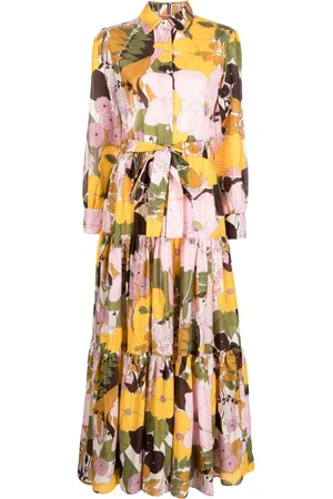 La DoubleJ Robe-chemise Bellini à fleurs